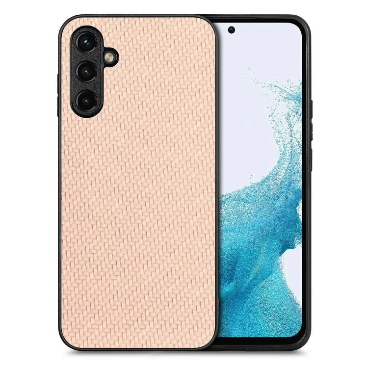 Cover posteriore in pelle con texture in fibra di carbonio, For Samsung Galaxy A54 5G, For Samsung Galaxy A14 5G, For Samsung Galaxy A22 4G, For Samsung Galaxy A22 5G