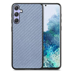 Cover posteriore in pelle con texture in fibra di carbonio, For Samsung Galaxy A36, For Samsung Galaxy S25 5G, For Samsung Galaxy S25+ 5G, For Samsung Galaxy S25 Ultra 5G