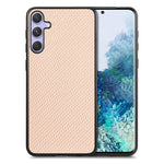 Cover posteriore in pelle con texture in fibra di carbonio, For Samsung Galaxy A36, For Samsung Galaxy S25 5G, For Samsung Galaxy S25+ 5G, For Samsung Galaxy S25 Ultra 5G