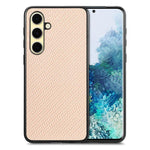 Cover posteriore in pelle con texture in fibra di carbonio, For Samsung Galaxy A36, For Samsung Galaxy S25 5G, For Samsung Galaxy S25+ 5G, For Samsung Galaxy S25 Ultra 5G