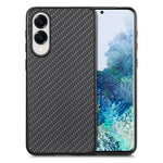 Cover posteriore in pelle con texture in fibra di carbonio, For Samsung Galaxy A57 5G, For Samsung Galaxy A37 5G, For Samsung Galaxy S25 Edge 5G, For Samsung Galaxy A56 5G