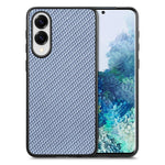 Cover posteriore in pelle con texture in fibra di carbonio, For Samsung Galaxy A57 5G, For Samsung Galaxy A37 5G, For Samsung Galaxy S25 Edge 5G, For Samsung Galaxy A56 5G