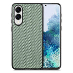 Cover posteriore in pelle con texture in fibra di carbonio, For Samsung Galaxy A57 5G, For Samsung Galaxy A37 5G, For Samsung Galaxy S25 Edge 5G, For Samsung Galaxy A56 5G