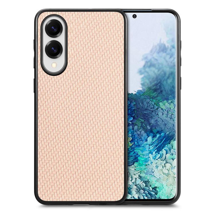 Cover posteriore in pelle con texture in fibra di carbonio, For Samsung Galaxy A57 5G, For Samsung Galaxy A37 5G, For Samsung Galaxy S25 Edge 5G, For Samsung Galaxy A56 5G