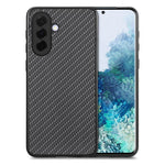 Cover posteriore in pelle con texture in fibra di carbonio, For Samsung Galaxy A57 5G, For Samsung Galaxy A37 5G, For Samsung Galaxy S25 Edge 5G, For Samsung Galaxy A56 5G