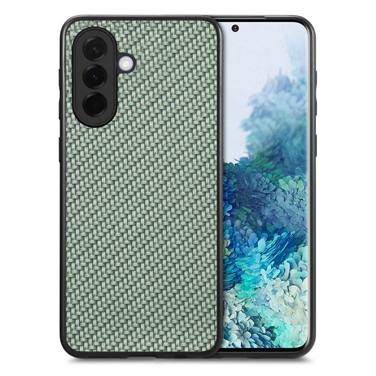 Cover posteriore in pelle con texture in fibra di carbonio, For Samsung Galaxy A57 5G, For Samsung Galaxy A37 5G, For Samsung Galaxy S25 Edge 5G, For Samsung Galaxy A56 5G