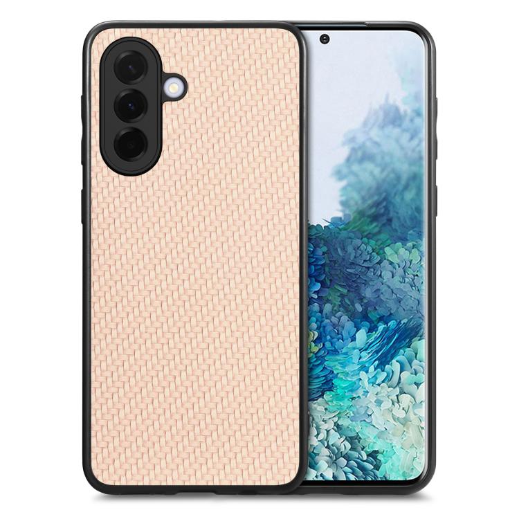 Cover posteriore in pelle con texture in fibra di carbonio, For Samsung Galaxy A57 5G, For Samsung Galaxy A37 5G, For Samsung Galaxy S25 Edge 5G, For Samsung Galaxy A56 5G