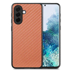 Cover posteriore in pelle con texture in fibra di carbonio, For Samsung Galaxy A57 5G, For Samsung Galaxy A37 5G, For Samsung Galaxy S25 Edge 5G, For Samsung Galaxy A56 5G