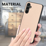 Cover posteriore in pelle con texture in fibra di carbonio, For Samsung Galaxy A57 5G, For Samsung Galaxy A37 5G, For Samsung Galaxy S25 Edge 5G, For Samsung Galaxy A56 5G