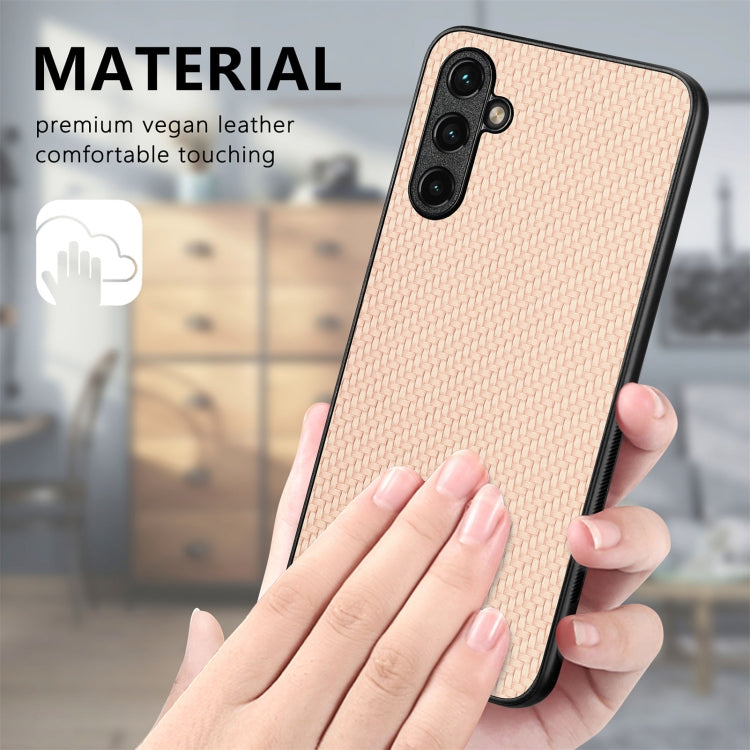 Cover posteriore in pelle con texture in fibra di carbonio, For Samsung Galaxy A54 5G, For Samsung Galaxy A14 5G, For Samsung Galaxy A22 4G, For Samsung Galaxy A22 5G
