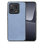 Cover posteriore in pelle con texture in fibra di carbonio, For  Redmi Note 14 Pro+ 5G, For Redmi Note 14 Pro 5G, For Xiaomi 13 Pro, For Redmi Note 11T Pro 5G