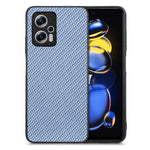Cover posteriore in pelle con texture in fibra di carbonio, For  Redmi Note 14 Pro+ 5G, For Redmi Note 14 Pro 5G, For Xiaomi 13 Pro, For Redmi Note 11T Pro 5G