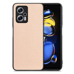Cover posteriore in pelle con texture in fibra di carbonio, For  Redmi Note 14 Pro+ 5G, For Redmi Note 14 Pro 5G, For Xiaomi 13 Pro, For Redmi Note 11T Pro 5G
