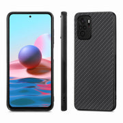 Cover posteriore in pelle con texture in fibra di carbonio, For Redmi Note 10, For Xiaomi CC9 Pro, For Redmi K80 Pro / Poco F7 Ultra, For Redmi K80 / Poco F7 Pro