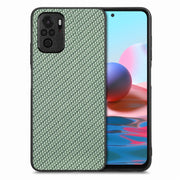 Cover posteriore in pelle con texture in fibra di carbonio, For Redmi Note 10, For Xiaomi CC9 Pro, For Redmi K80 Pro / Poco F7 Ultra, For Redmi K80 / Poco F7 Pro