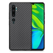 Cover posteriore in pelle con texture in fibra di carbonio, For Redmi Note 10, For Xiaomi CC9 Pro, For Redmi K80 Pro / Poco F7 Ultra, For Redmi K80 / Poco F7 Pro