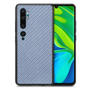 Cover posteriore in pelle con texture in fibra di carbonio, For Redmi Note 10, For Xiaomi CC9 Pro, For Redmi K80 Pro / Poco F7 Ultra, For Redmi K80 / Poco F7 Pro