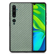 Cover posteriore in pelle con texture in fibra di carbonio, For Redmi Note 10, For Xiaomi CC9 Pro, For Redmi K80 Pro / Poco F7 Ultra, For Redmi K80 / Poco F7 Pro