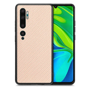 Cover posteriore in pelle con texture in fibra di carbonio, For Redmi Note 10, For Xiaomi CC9 Pro, For Redmi K80 Pro / Poco F7 Ultra, For Redmi K80 / Poco F7 Pro