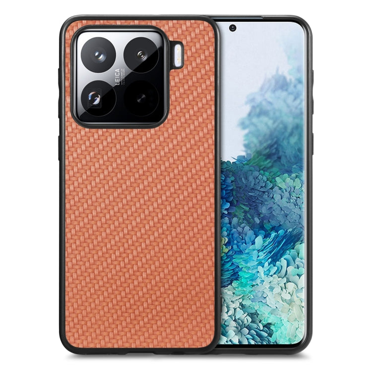 Cover posteriore in pelle per Xiaomi 15 Pro
