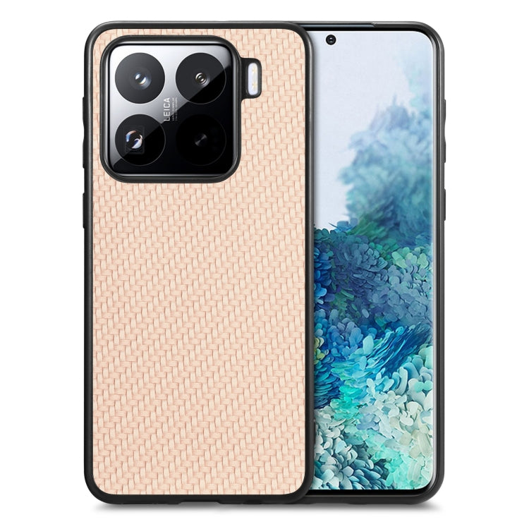 Cover posteriore in pelle per Xiaomi 15 Pro