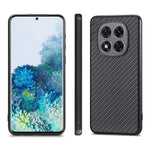 Cover posteriore in pelle con texture in fibra di carbonio, For  Redmi Note 14 Pro+ 5G, For Redmi Note 14 Pro 5G, For Xiaomi 13 Pro, For Redmi Note 11T Pro 5G