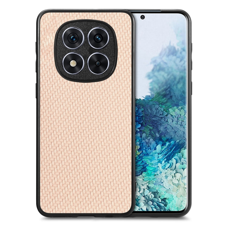 Cover posteriore in pelle con texture in fibra di carbonio, For  Redmi Note 14 Pro+ 5G, For Redmi Note 14 Pro 5G, For Xiaomi 13 Pro, For Redmi Note 11T Pro 5G