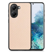 Cover posteriore in pelle con texture in fibra di carbonio, For Xiaomi Poco X7 Pro, For Xiaomi 15 Pro, For Xiaomi 15, For Redmi Note 14 5G
