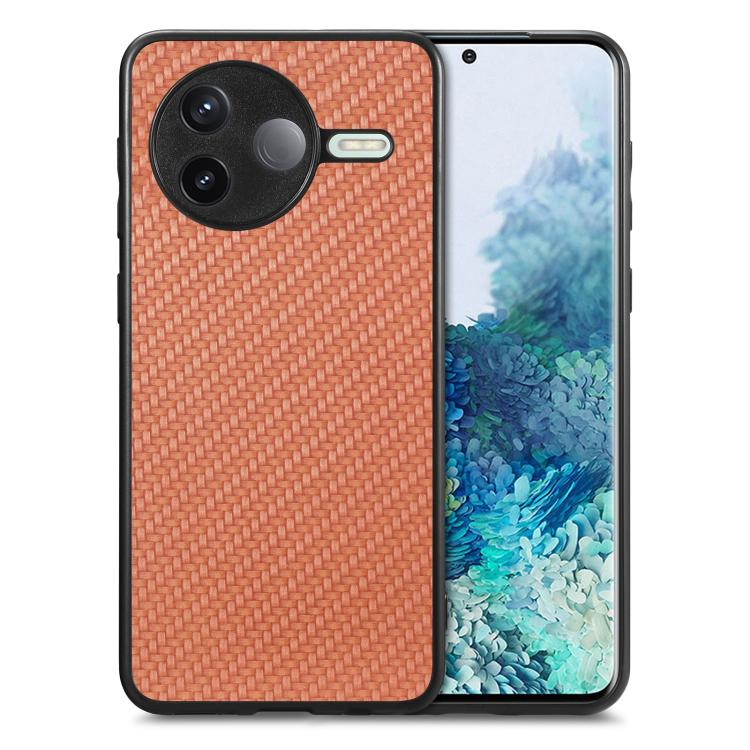 Cover posteriore in pelle per Xiaomi Poco F7 Ultra e Redmi K80 Pr