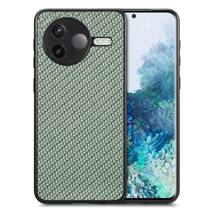 Cover posteriore in pelle per Xiaomi Poco F7 Ultra e Redmi K80 Pr