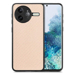Cover posteriore in pelle per Xiaomi Poco F7 Ultra e Redmi K80 Pr