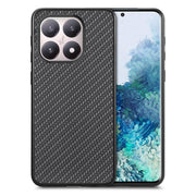 Cover posteriore in pelle con texture in fibra di carbonio, For Xiaomi 15T, For Redmi 15C 5G / 4G Glodal 171mm, For Xiaomi 15 Ultra, For Redmi Turbo 4