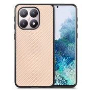 Cover posteriore in pelle con texture in fibra di carbonio, For Xiaomi 15T, For Redmi 15C 5G / 4G Glodal 171mm, For Xiaomi 15 Ultra, For Redmi Turbo 4