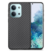 Cover posteriore in pelle con texture in fibra di carbonio, For Xiaomi 15T, For Redmi 15C 5G / 4G Glodal 171mm, For Xiaomi 15 Ultra, For Redmi Turbo 4