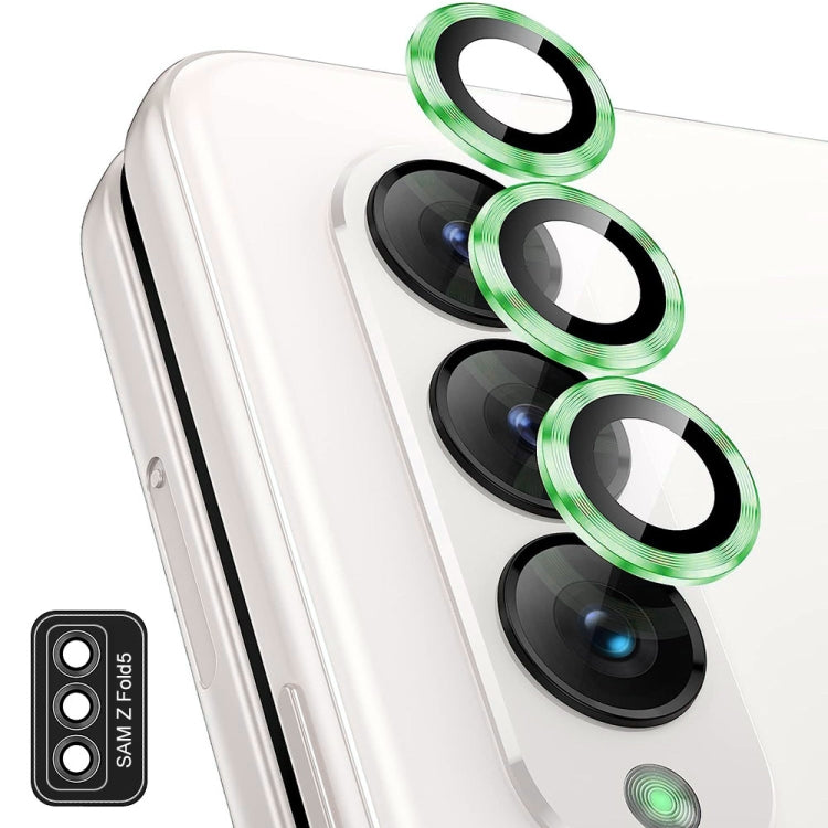 ENKAY Hat-Prince 9H Lente posteriore Pellicola in vetro temperato in lega di alluminio, For Samsung Galaxy Z Fold5 / A25 5G, For Samsung Galaxy Z Flip5