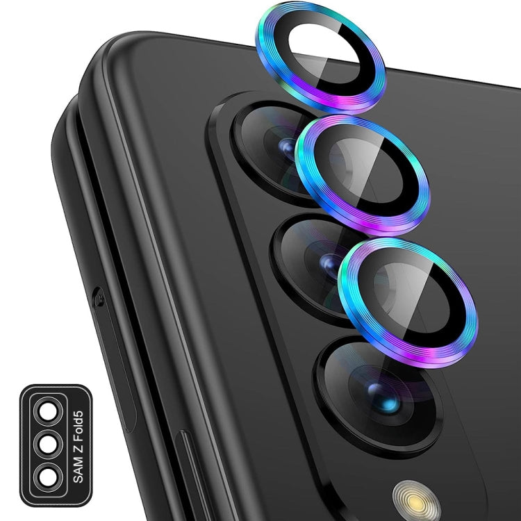 ENKAY Hat-Prince 9H Lente posteriore Pellicola in vetro temperato in lega di alluminio, For Samsung Galaxy Z Fold5 / A25 5G, For Samsung Galaxy Z Flip5