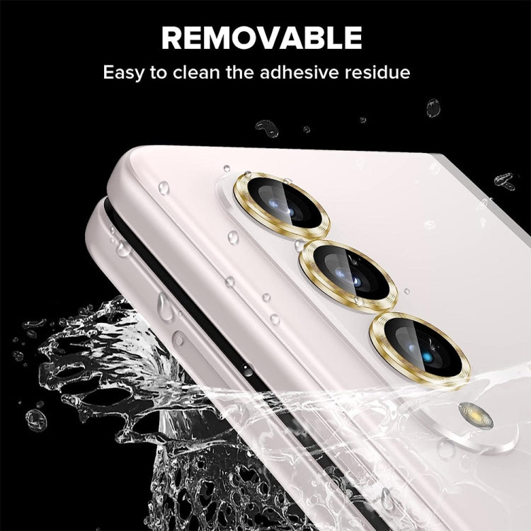 ENKAY Hat-Prince 9H Lente posteriore Pellicola in vetro temperato in lega di alluminio, For Samsung Galaxy Z Fold5 / A25 5G, For Samsung Galaxy Z Flip5