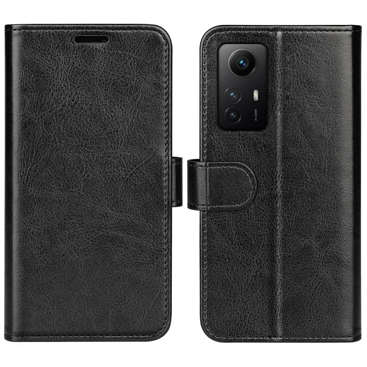 Custodia per cellulare in pelle con vibrazione orizzontale R64 Texture, For Redmi Note 12S