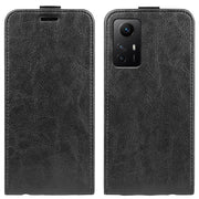 Custodia per telefono in pelle con vibrazione verticale singola R64 Texture, For Redmi Note 12S