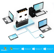 Ricevitore trasmettitore wireless adattatore USB Bluetooth 5.3 OY313 per PC Windows 11 10 8 7, OY313