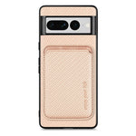 Custodia per telefono Magsafe in pelle in fibra di carbonio, For Google Pixel 9a, For Google Pixel 7 Pro, For Google Pixel 7, For Google Pixel 6