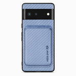 Custodia per telefono Magsafe in pelle in fibra di carbonio, For Google Pixel 9a, For Google Pixel 7 Pro, For Google Pixel 7, For Google Pixel 6