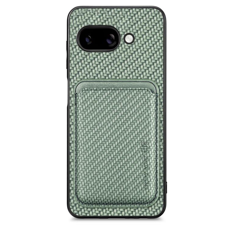 Custodia per telefono Magsafe in pelle in fibra di carbonio, For Google Pixel 9a, For Google Pixel 7 Pro, For Google Pixel 7, For Google Pixel 6