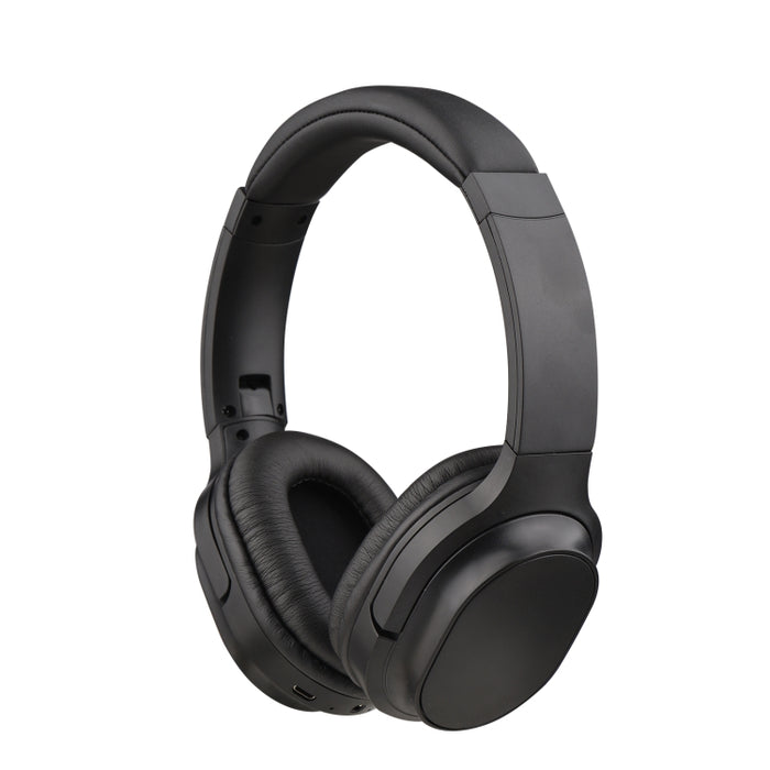 OY713 Blcak Music Headset Wireless BT5.0 Cuffie Call Center Auricolare con microfono, OY713