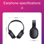Cuffie Wireless BT5.0 con Microfono per Call Center