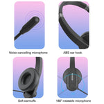 Auricolare Bluetooth OY632 con microfono e cancellazione rumore