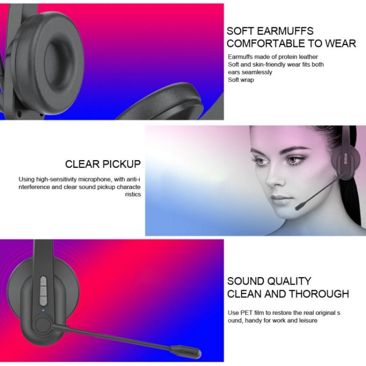 Auricolare Bluetooth OY632 con microfono e cancellazione rumore