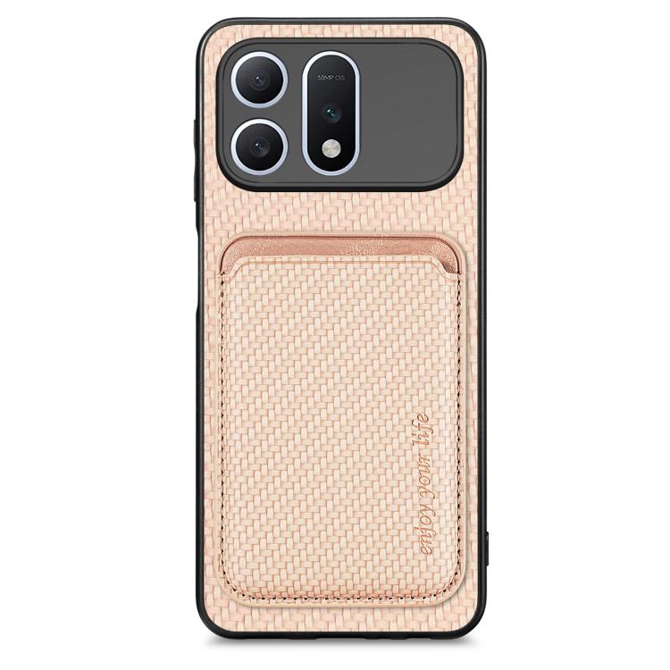 Custodia per telefono Magsafe in pelle in fibra di carbonio, For Honor X80 Pro Max 5G, For Honor Win Turbo 5G, For Honor 600 Pro Global, For Honor 600 Global