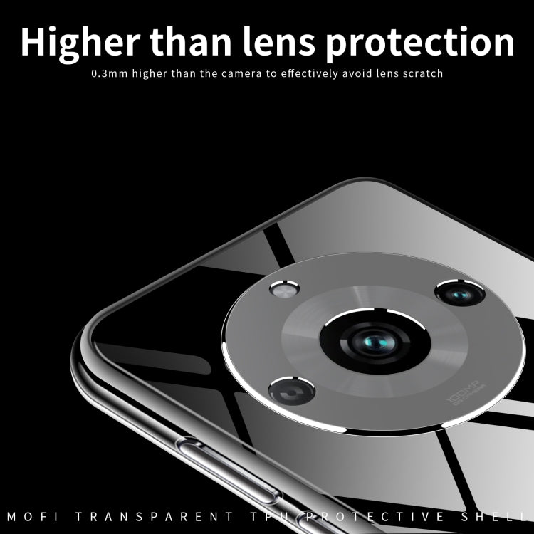 Custodia per telefono in TPU ultrasottile serie MOFI Ming, For Realme 11, For Realme 11 Pro/ 11 Pro+