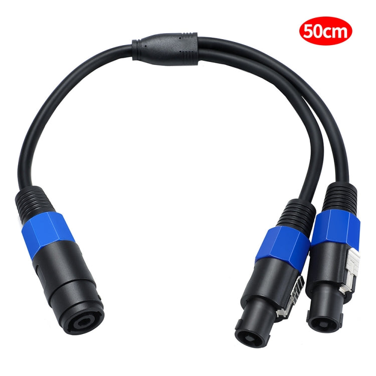 Cavo adattatore Speakon femmina a maschio 50 cm audio